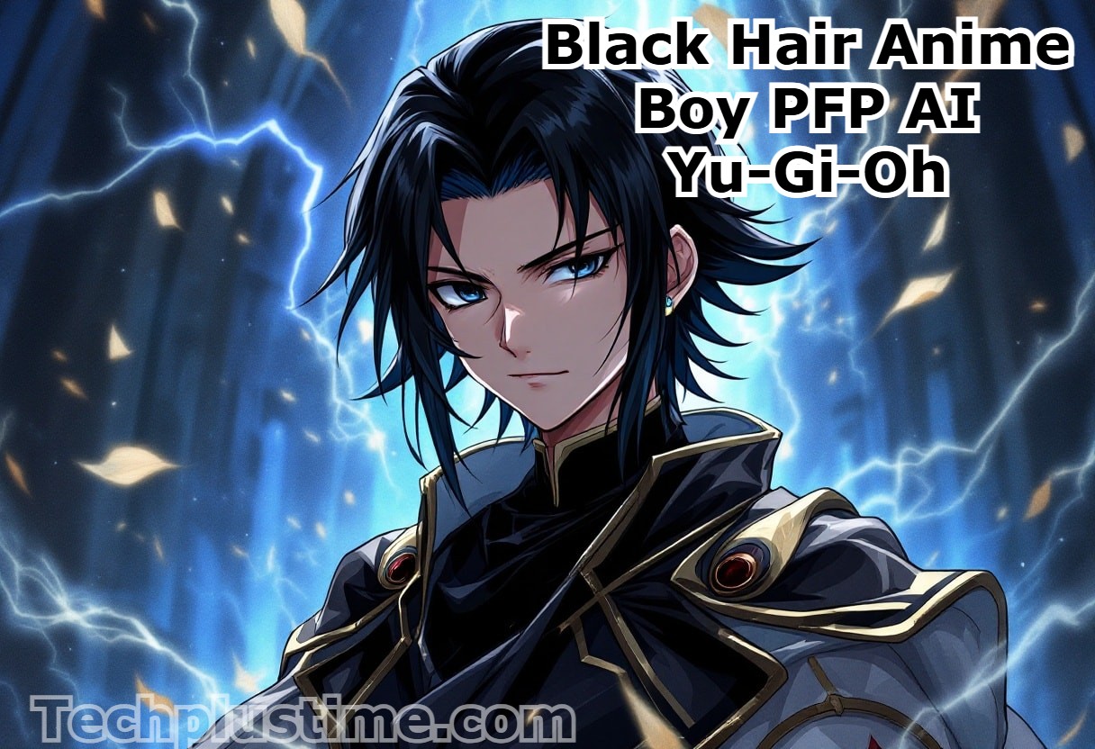 Black Hair Anime Boy PFP AI Yu-Gi-Oh