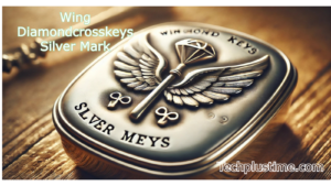 Wing Diamondcrosskeys Silver Mark